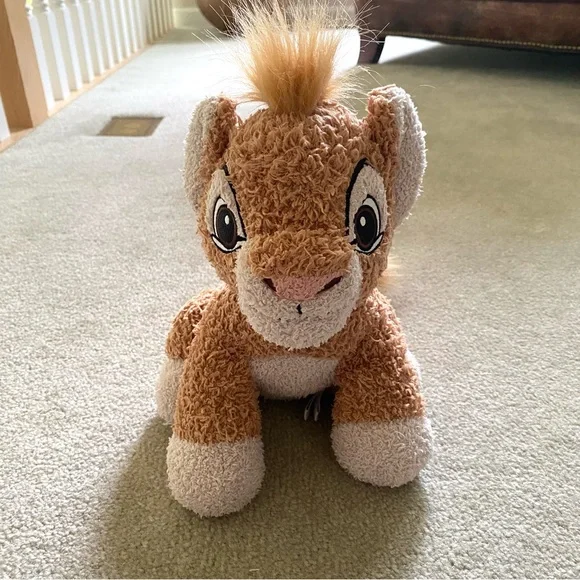 Barefoot Dreams Disney Lion King Simba Lion Cub Plushie Stuffed Animal - Picture 3 of 7